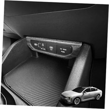 Charging Port USB Socket Protective Cover Trim Compatible with Kia Wood Grain