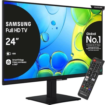TV 24 POLLICI SMART LED Full HD SAMSUNG UE24F6002 WiFi Tizen DVB-T2/C/S2 AppleTV - Immagine 1 di 4