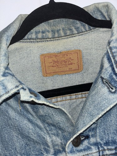 VTG 70s 80s Levi’s Type 3 Trucker Jacket 2 Pocket Size 36 Made In USA - Picture 9 of 15