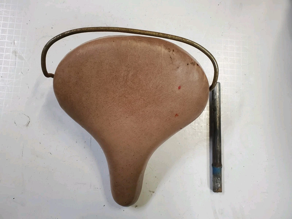 Selle Vélo Vintage Troxel – À Ressorts – Fabriquée Aux USA – Pour Cruiser
