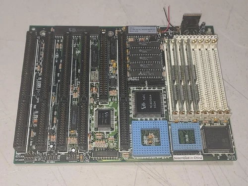 Vintage M326 V5.5 Motherboard with AMD386DX 40MHz CPU