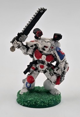 Apothecary Ultramarines Space Marines metal Vintage Warhammer 40K painted 3rd
