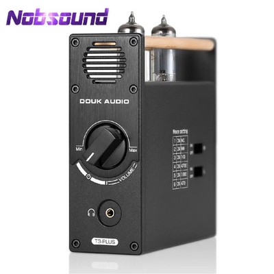 Nobsound T3 Plus Mini Vacuum Tube Preamp MM / MC Phono Stage for Turntables Pre
