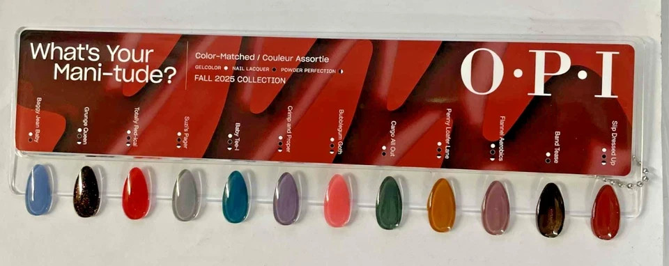 OPI "What's Your Mani-tude" Intelli-Gel & Lacquer Duo Fall 2025 *Pick Any*