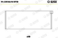 Glyco 71-3442/5 Std Pleuellager FüR Vw Audi