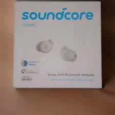 Soundcore Sleep A20 Sleep Earbuds Noise Blocking Headphone Sleep Monitor80H Play