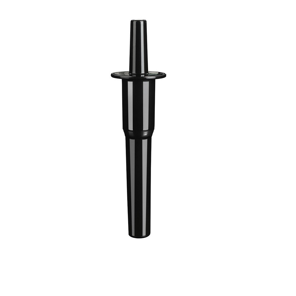 1 x Black Blender Tamper Tool Stick Plunger Plastic For Standard 64 oz Container
