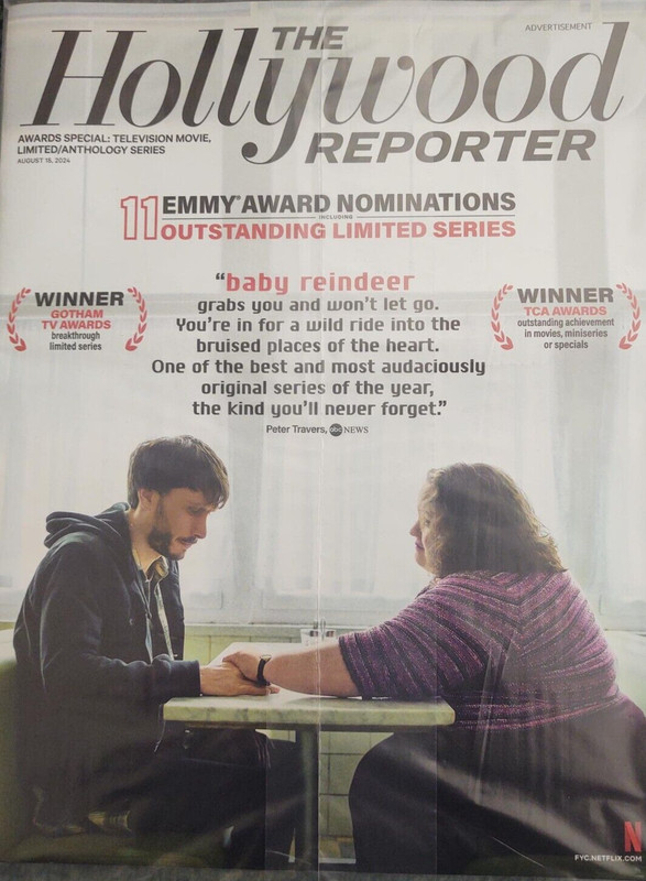Hollywood Reporter August 15, 2024 Awards Special: TV Movie -  NEW! SEALED!