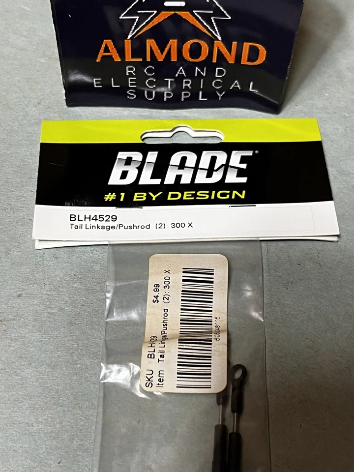 Blade BLH4529 Tail Linkage/Pushrod (2): 300 X - Image 2 of 4