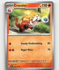 Pokemon Crocalor Paldea Evolved 036/193