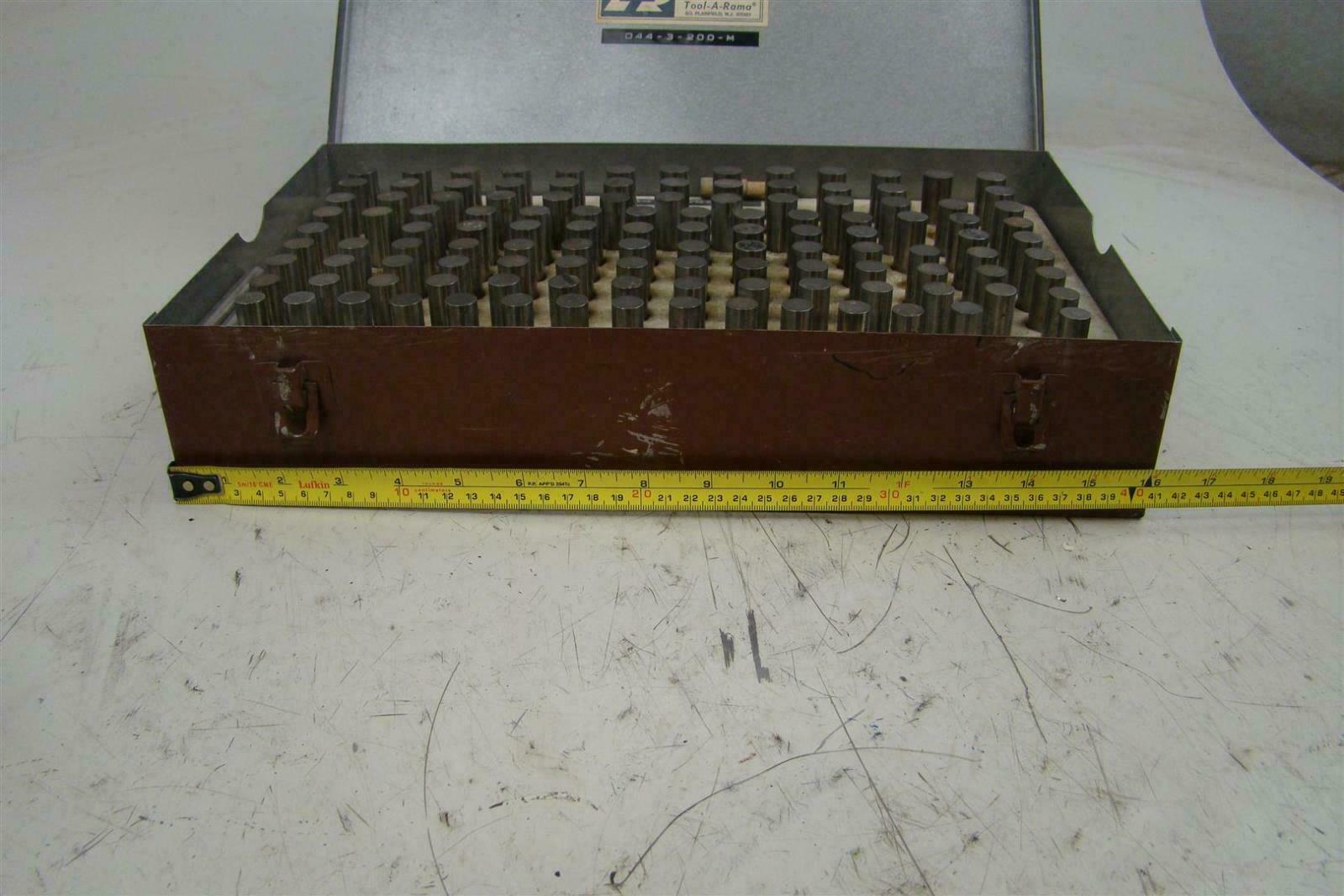 Ralmike's Tool-A-Rama Gage Pin Set, 0.625" to 0.301" , 044-3-200-M