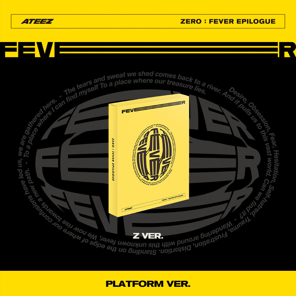 ATEEZ ZERO : FEVER EPILOGUE Platform ver QR+Photocard+Etc+Tracking