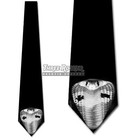 Animal Ties Men's Cobra Snake Necktie Nature Tie