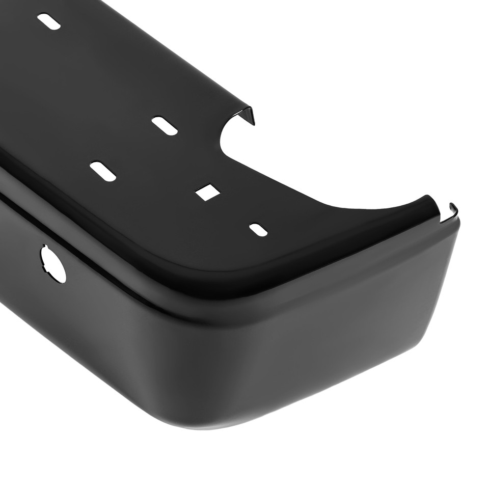Chrome/Black Rear Step Bumper Face Bar Pad For Ford Ranger Styleside (1993-2011) – Direct Fit