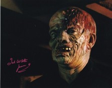 TED WHITE signed Autogramm 20x25cm FRIDAY THE 13 in Person autograph COA