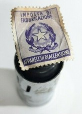 ACCENDISIGARI UNIVERSALE VINTAGE PER AUTO D'EPOCA ALFA ROMEO FIAT LANCIA (21mm)