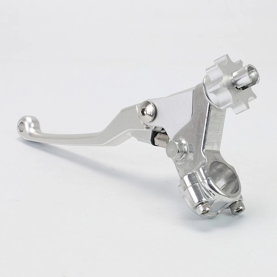 Левый рычаг сцепления 7/8 дюйма для KAWASAKI KX250/F ​KX450/F KX85 серебристый - Изображение 3 из 4
