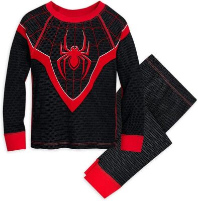Marvel Spider-Man Boy 2 PC Long Sleeve Tight Fit Pajama Set Size 6