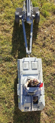 Gi Joe Vintage 1964 - 00 Greyhound Tank And Huge Cannon Unplayed! - Picture 9 of 11