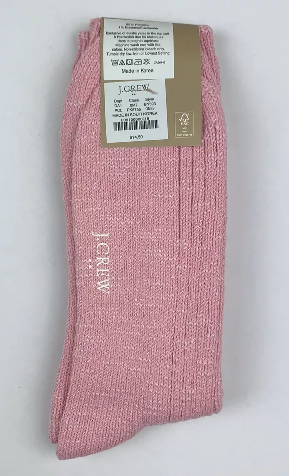 J Crew女式粉色裤袜 — 第 3/4 张图片