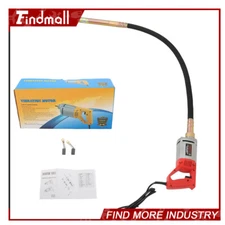 Findmall 1300W Concrete Vibrabrater 110V With 5 Feet Long Shaft Concrete Tool