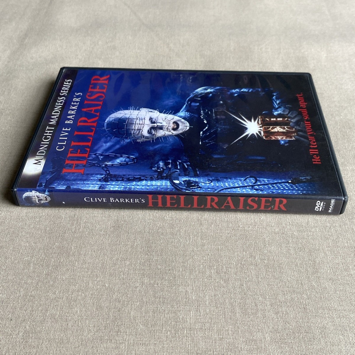 Hellraiser (DVD 1987) Horror Pinhead Clive Barker Clare Higgins