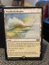Windbrisk Heights NM/M Unspecified Set Commander MTG Magic EDH Hideaway Land