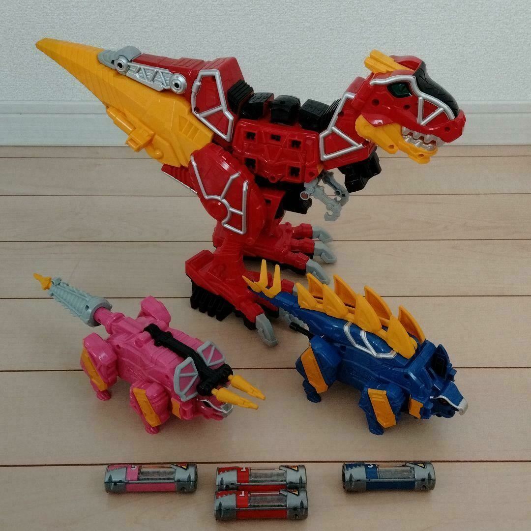 パワーレンジャー チャージドアップアクションパック Power Rangers Dino Charge Kyoryuger DX Megazord 6p Set Ptera