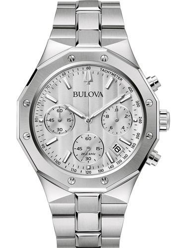 Bulova 96B408 Misc Classico Cronografo Orologio Uomo 44mm 10ATM - Foto 1 di 2