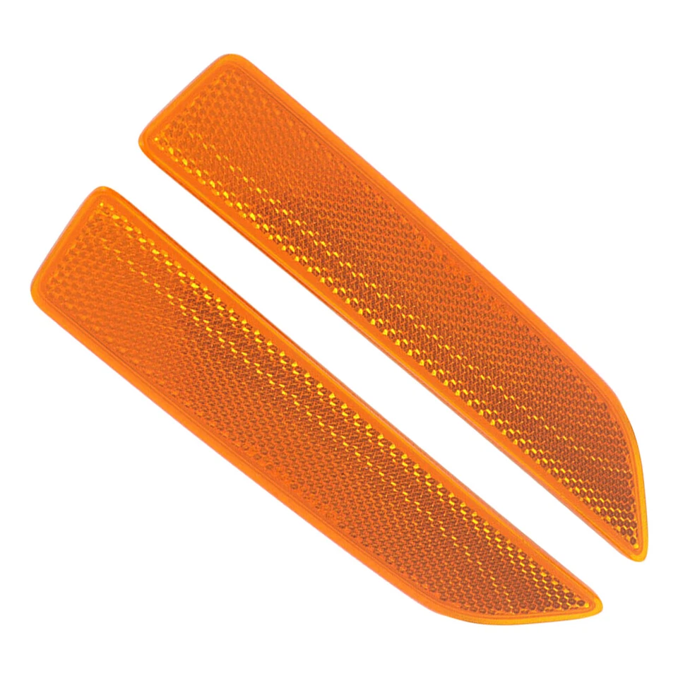 2 piezas reflector de cubierta de parachoques delantero lado izquierdo y derecho apto para BMW X3 E83 2007-2010 Foto 4 de 4