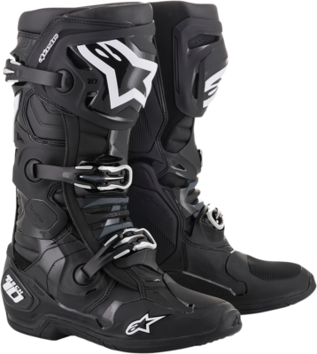 Alpinestars Tech 10 Boots 9 Black | eBay