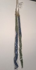 Katherine's Collection 12 Retired 18" Blue  Green Glitter Icicle Ornament NOS