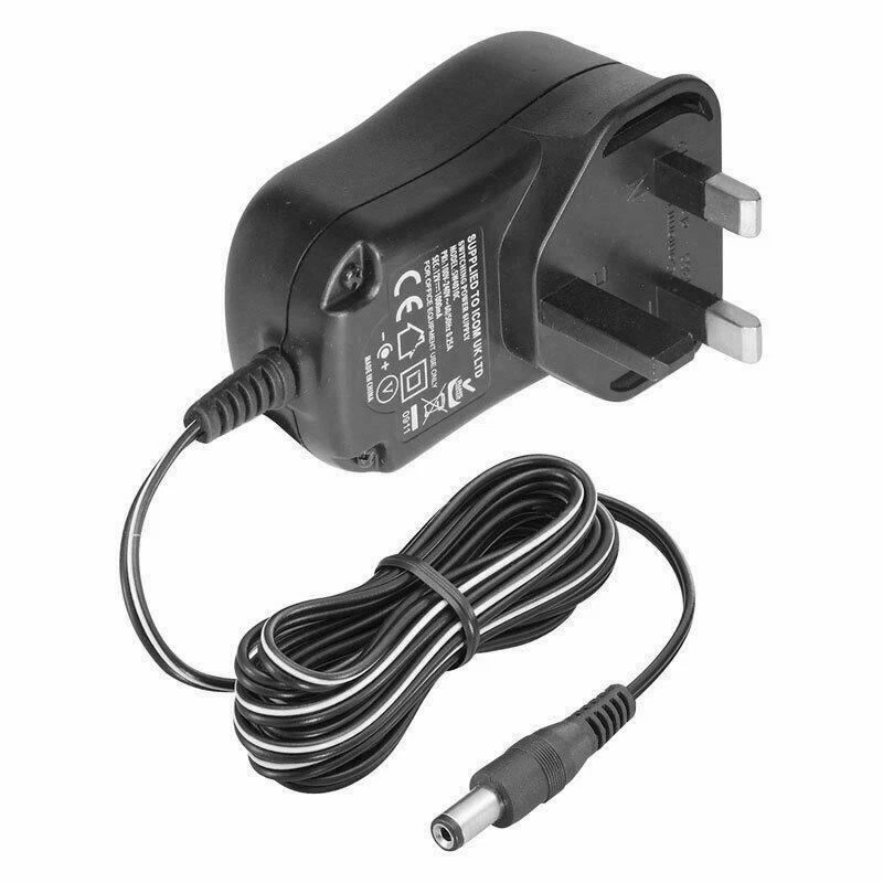 Icom BC-06 M73 UK 12V Charger 1.0 Amp Adapter Switch Mode Charger PSU - Image 2 of 2