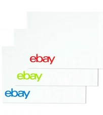 100 ebay Branded 9" x 11.5" Polymailer (No padding) – Color Logo ~ SHIPS FREE