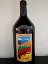 Beppe Gallo bottiglia con etichetta dipinta dal maestro pezzo unico