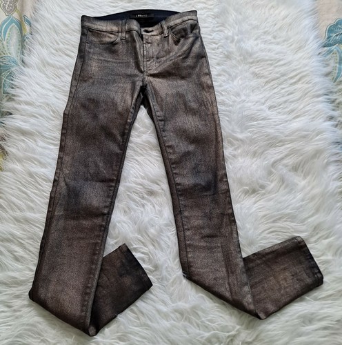 J Brand Super Skinny 27 Gold Dust 