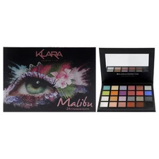 24 Eyeshadow Palette - Malibu by Klara for Women - 1.68 oz Eye Shadow