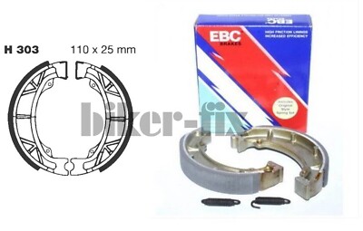 FITS HONDA H 100 A 1982 EBC FRONT OR REAR BRAKE SHOES H303