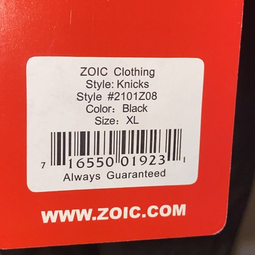 ZOIC Knicks Knicker Cycling Pants Shorts Black Sz XL removable Padded Liner - Picture 5 of 13
