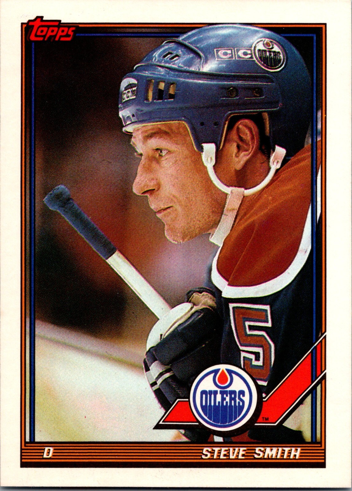 1991-92 Topps - #21 Steve Smith