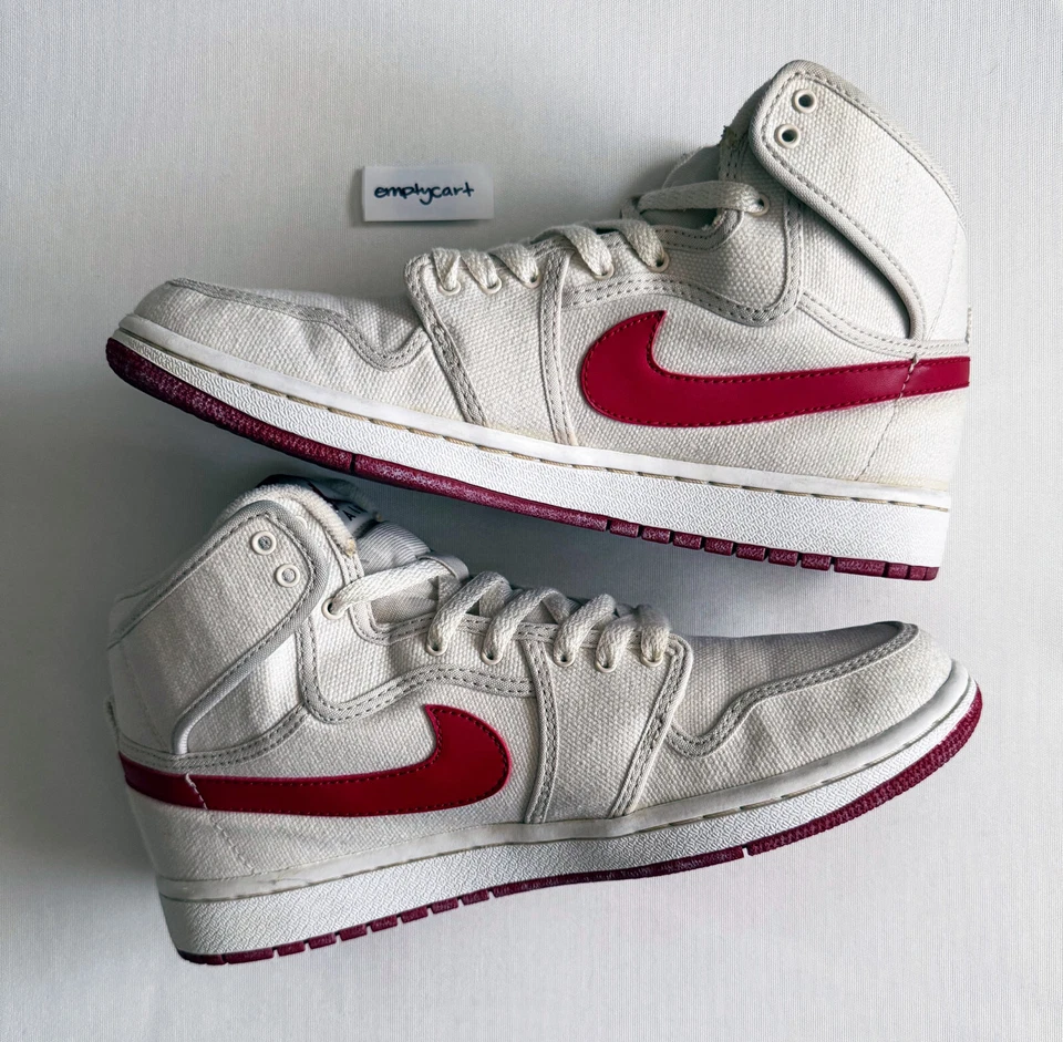 Zapato Deportivo Air Jordan 1 Retro AJKO Hi Blanco Rojo 2010 Para Hombre Talla 9 Usado Nike Foto 2 de 4