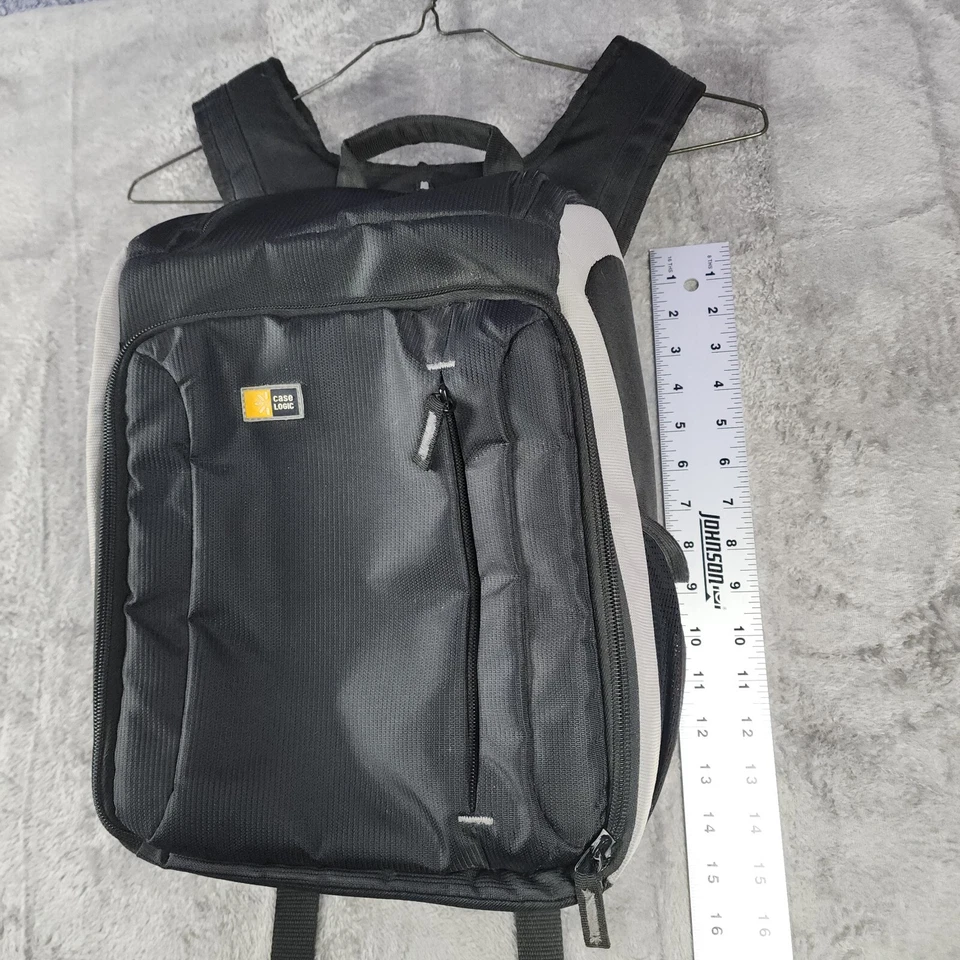 Case Logic CompactTablet  DSLR Camera Backpack Black Outside Yellow Inside Color - Image 2 of 4