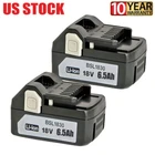 2pcs Li-Ion Battery For Hitachi 18V BSL1830 BSL1815 BSL 1815X BSL1815S, BSL1830C