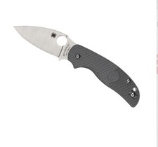 Spyderco Knives Sage 5 Lightweight C123PGY Gray FRN Maxamet Steel Pocket Knife