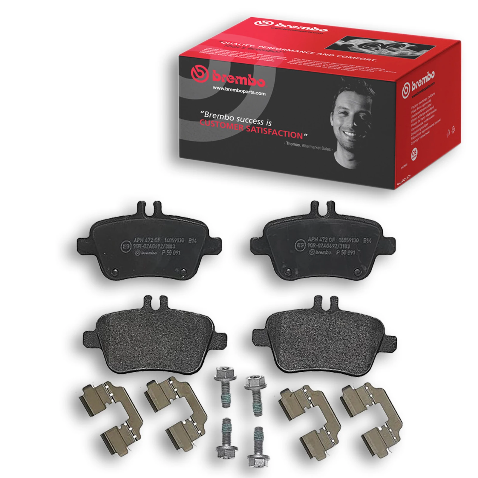 ✅Fits BREMBO P 50 091 Brake Pad Set, disc brake P 50 091 Brake pads ⭐UK Seller⭐ - Image 29