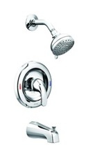 Moen Adler 82603 Tub/Shower Faucet 1-Handle Metal Chrome