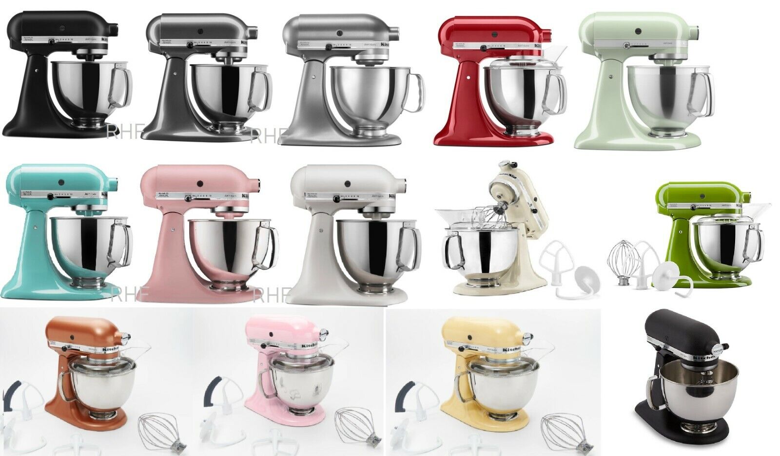 KitchenAid Artisan 5-qt. Tilt-Head Stand Mixer With Pouring Shield KSM150PS  New