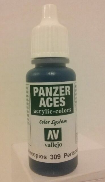Peinture Vallejo Panzer Aces 70309 Periscopes - 17 Ml - Finition Mate - Pour Maquettes Militaires
