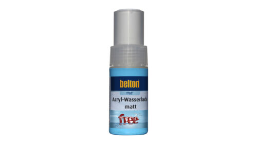 Belton Free PU lápiz lacado en agua RAL 9010 blanco puro mate (9 ml) - Imagen 1 de 1