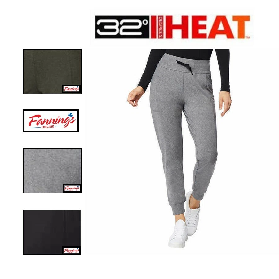 32° Degrees Ladies' Side Pocket Jogger Pants, B35